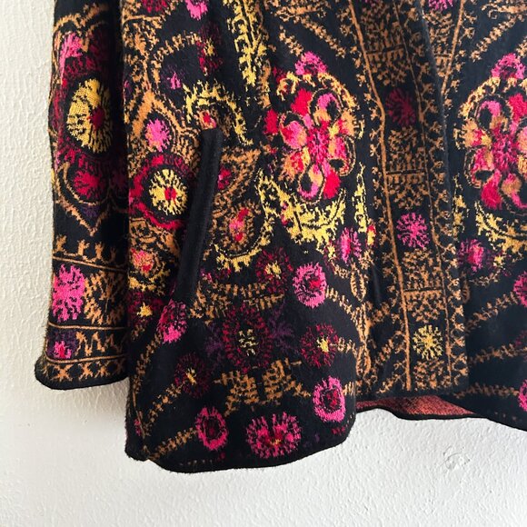 ANTHROPOLOGIE Moth Payton Floral Jacquard Cardigan - Picture 10 of 11